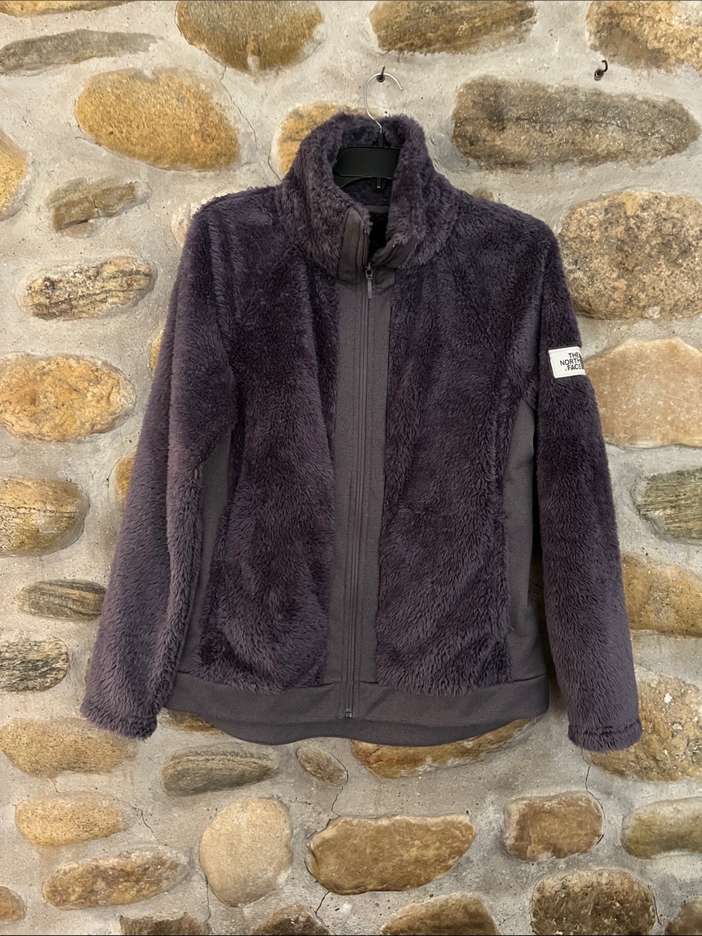 The North Face Women's Plush Teddy Jacket - Dark Charcoal